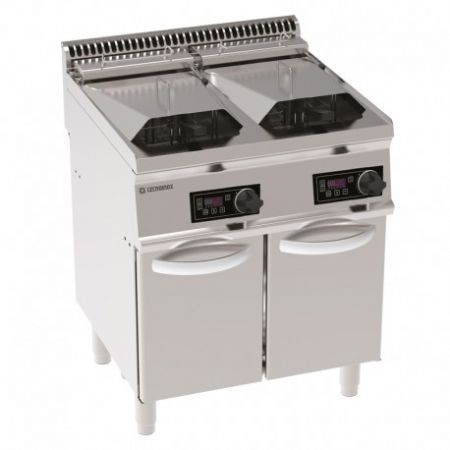 Friteuse sur coffre lectrique - 2 x 14 litres - Commandes lectroniques - Gamme 700