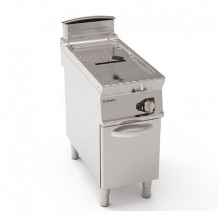 Friteuse sur coffre gaz avec cuve en V - 17 litres - Gamme 900 - Module 400 - FRV47FG9T