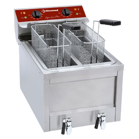 Friteuse lectrique 2 x 8 litres  poser 9 kW