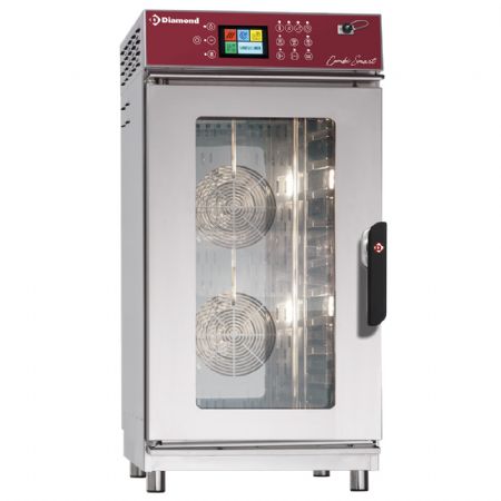 Four vapeur/convection lectrique 11 niveaux GN1/1 Touch Screen + Auto-Cleaning 15 kW