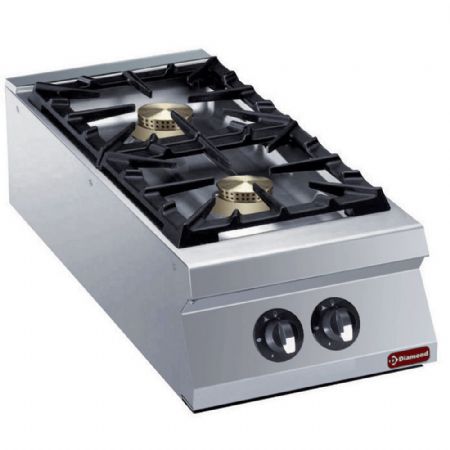 Cuisinire 2 feux vifs gaz  poser 