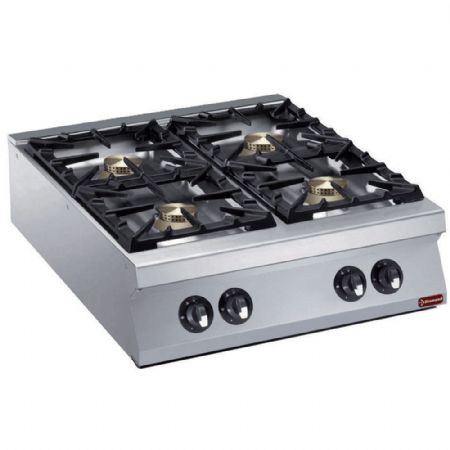 Cuisinire 4 feux vifs gaz  poser 