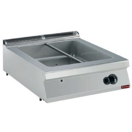 Bain-marie gaz 8 GN 1/3 h150 mm  poser 800x900x250/350 mm