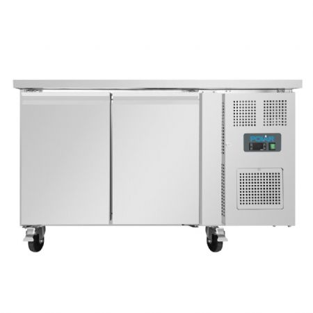 Table rfrigre ngative en inox 282 litres - 1360x700x860 mm