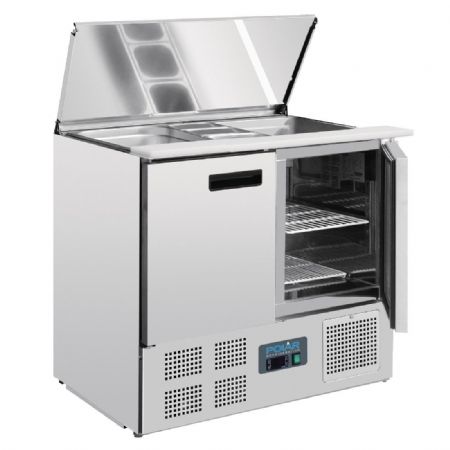 Comptoir  salade rfrigr 240 litres - 900x700x885 mm