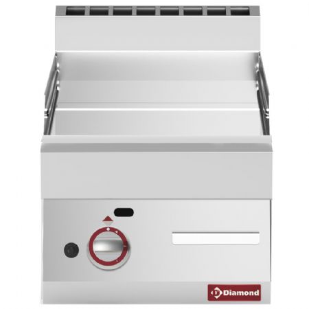 Plaque de cuisson gaz lisse  poser chrome dur 