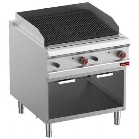 Grill pierre de lave module 1/1 grille 