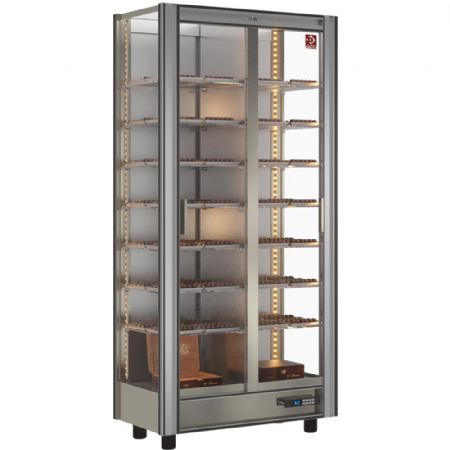 Vitrine rfrigre chocolat Lt. 530 - Modulable 860x530x1851 mm