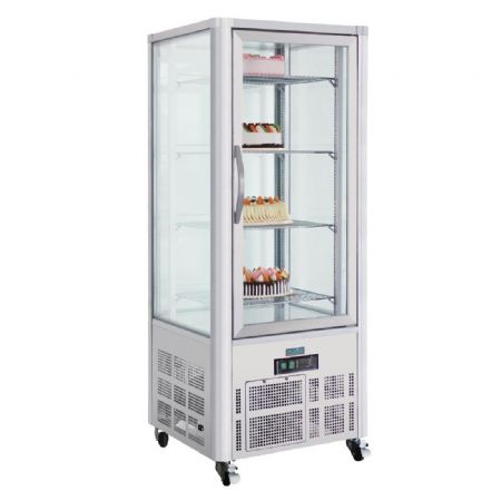 Vitrine  ptisserie 400 litres - 706x706x1800 mm