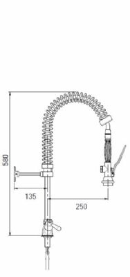 Robinet douchette GDB-2