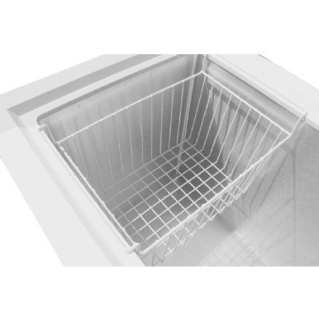 Conglateur coffre en inox avec couvercle 587 litres - 2035x781,5x969 mm