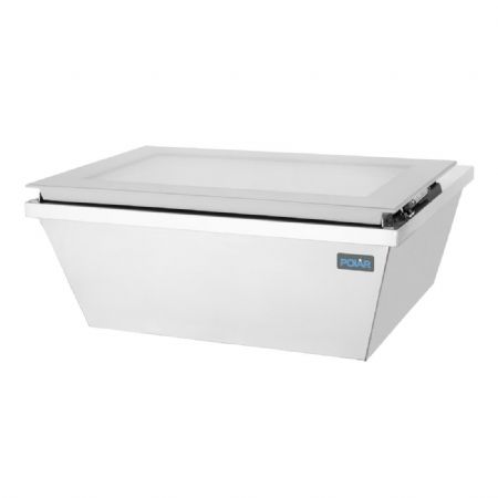 Conglateur  glace -24/-15 C de comptoir avec 4 bacs 865x735x377