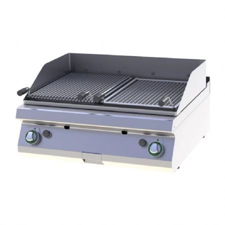 Grill pierre de lave professionnel double  poser 15kW