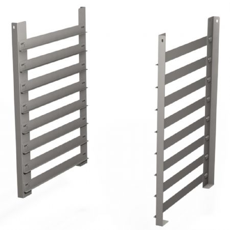 Structures  platines 8 niveaux, pitement 5x EN (GN) 610x600x23 mm