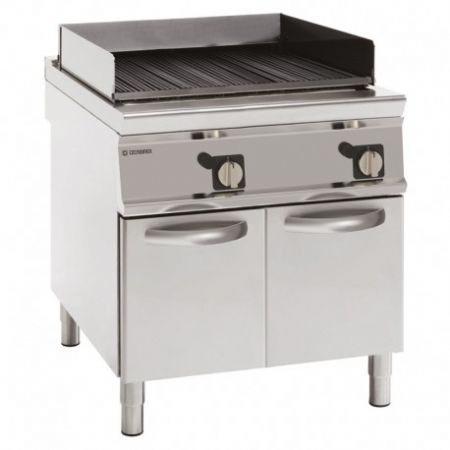 Grillade charcoal gaz double sur placard ferm - Gamme 900 - GR8FG9