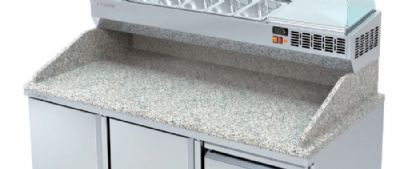 Remplacement du dessus inox par un dessus granit - Pour meubles ptissiers MRP