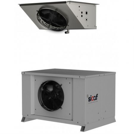 GROUPE FRIGORIFIQUE FRACTIONNÉE R452A 5°C à -5°C 9,6m3 6,6m3 GROUPE FRIGORIFIQUE FRACTIONNÉE R452A 5°C à -5°C 9,6m3 6,6m3