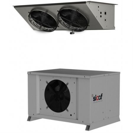 GROUPE FRIGORIFIQUE FRACTIONNÉE R452A 5°C à -5°C 17,9m3 11,2m3 GROUPE FRIGORIFIQUE FRACTIONNÉE R452A 5°C à -5°C 17,9m3 11,2m3