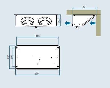 GROUPE FRIGORIFIQUE FRACTIONNE 5C  -5C TRIPHASE