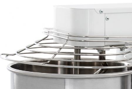 Ptrin  spirale professionnel pizzeria monophas inox 1 vitesse 7L - 35kg/h