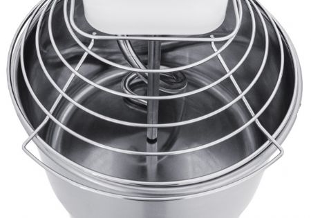 Ptrin  spirale professionnel pizzeria monophas avec tte et cuve fixes 16L - 48kg/h