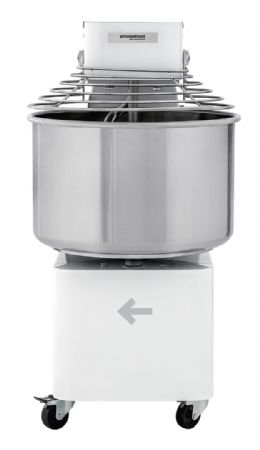 Ptrin  spirale professionnel pizzeria triphas inox  2 vitesses 16L - 48 kg/h