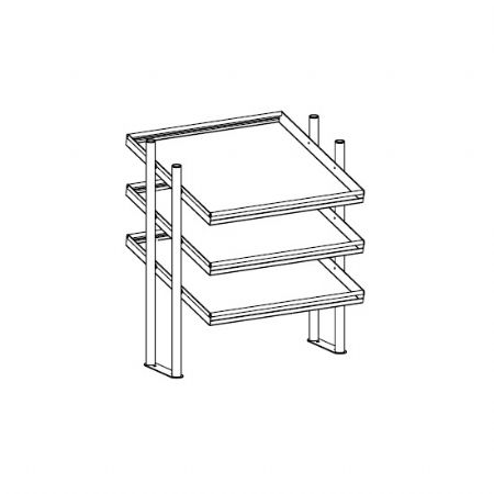 Distributeur en verre professionnel de table