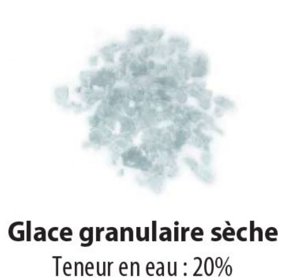 Machine  glace diamant avec rserve intgre 20 kg - production 55 kg/24h