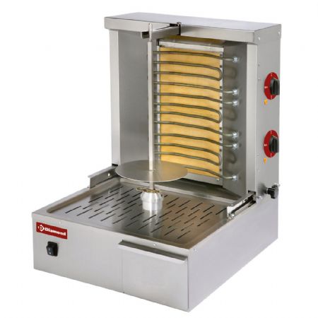 Gyros grill lectrique 20 kg 580x660x695 mm