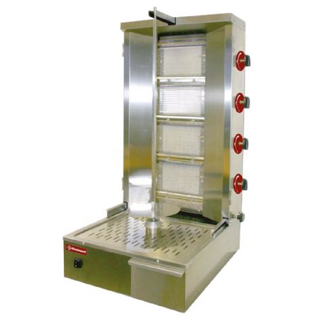 Gyros grill gaz 55 kg 580x660x1045 mm