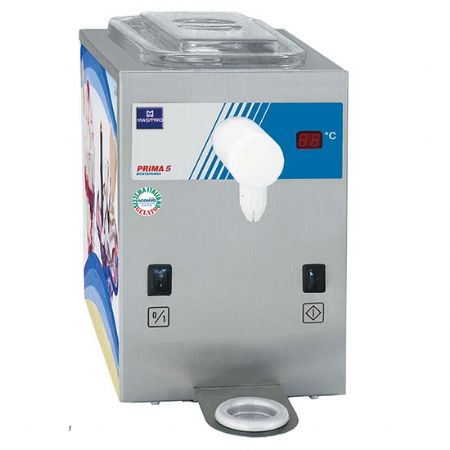 Machine  crme glace professionelle capacit 2 litres production 100 litres/ heure condensation d'air