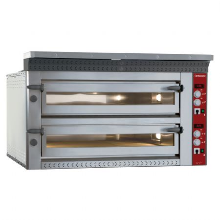 Four lectrique  pizzas, 2x 9 pizzas  350 mm 1420x1360x720 mm