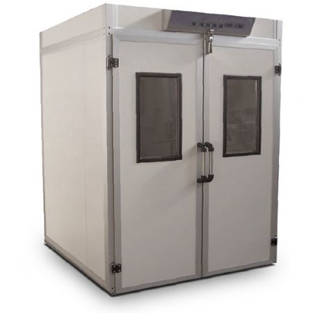 Chambre de fermentation pro 1 porte 2 chariots 600x400 mm triphas - 840x2250x1650 mm