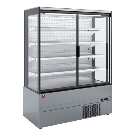 Meuble mural rfrigr libre-service portes battantes - entierement en inox - 866 x 665 x 1920 mm