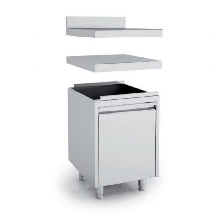 Meuble neutre pour déchet sans plan de travail - 600x700x850 mm Meuble neutre pour déchet sans plan de travail - 600x700x850 mm