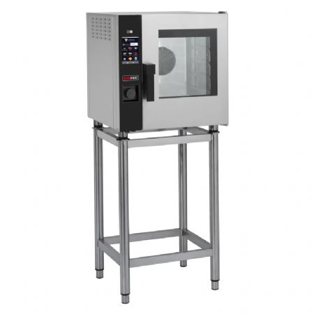 Four  convection de restauration lectrique 5 GN 2/3  injection tactile lavage auto porte droite