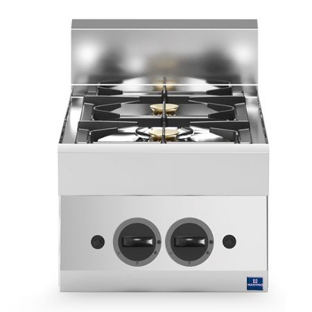 Plan de cuisson professionnel  gaz 2 brleurs