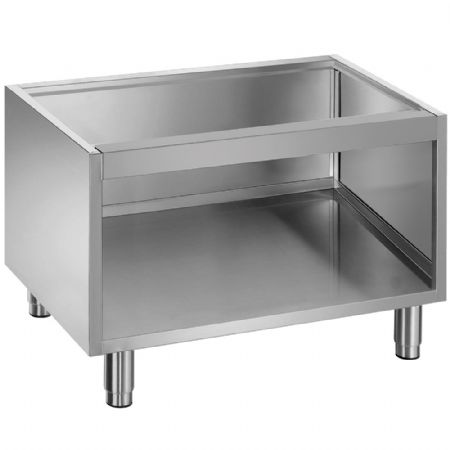 Soubassement ouvert sur pieds inox rglables 700x595x600 mm