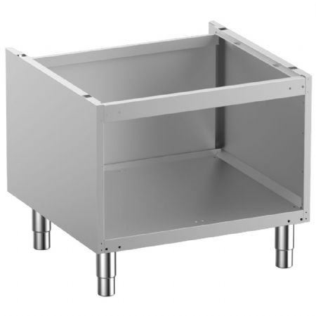 Soubassement ouvert sur pieds inox rglables 700x655x600 mm