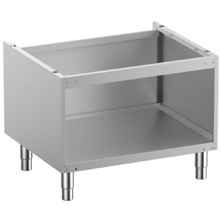 Soubassement ouvert sur pieds inox rglables 800x655x600 mm