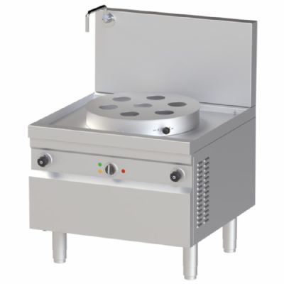 Cuiseur vapeur pour riz triphasé avec kit dim-sum puissance 27 kW Cuiseur vapeur pour riz triphasé avec kit dim-sum puissance 27 kW