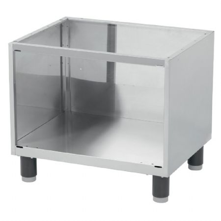 Meuble support inox 660 mm (sans portes) 660x530x570 mm