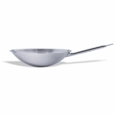 Pole wok inox -  36cm - 6 litres