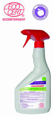 Dtergent dtartrant dsinfectant prt  l'emploi - inox - spray mont 750mL par 6