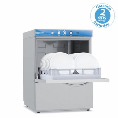 Elettrobar - Lave-vaisselle avec affichage digital - Commutable en 230 V - Panier 500 x 500 mm - PLUVIA260MDG