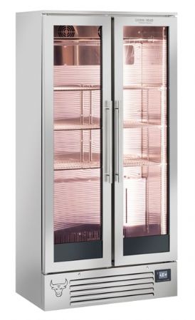 Armoire de maturation a viande 2 portes +2/+10 C 138L R290