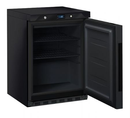 Rfrigrateur 1 porte pleine reversible capacit 200 Litres tagres rglables  noire R600A