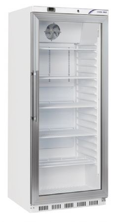 Armoire rfrigre positive +3  C  +10  C  professionnelle une porte vitre 546 litres gaz r290