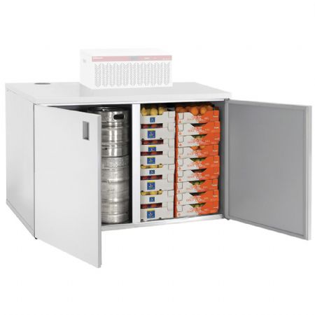 Armoire de stockage 1000L avec groupe +2 / +8C