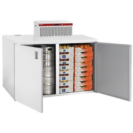 Armoire de stockage 1000L avec groupe +2 / +8C